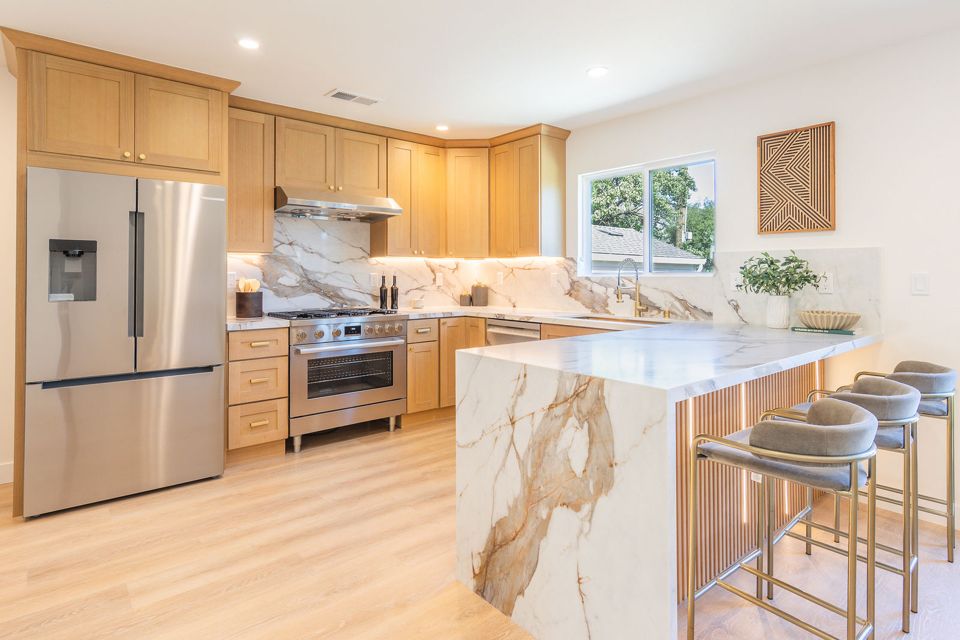 Kitchen in a San Carlos home